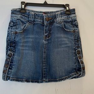 Dollhouse Denim Mini Skirt Size 0